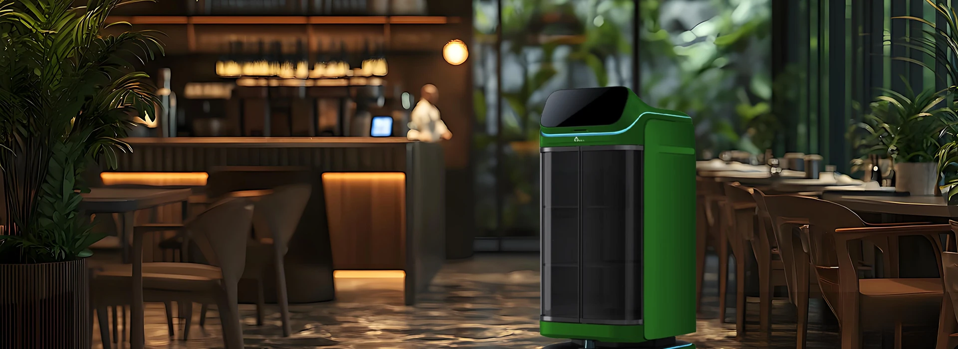 DoorMaster intelligent food delivery robot